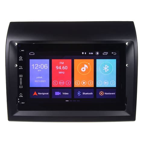 Autorádio FIAT CITROEN PEUGEOT 7 LCD Android 10 0 WI FI