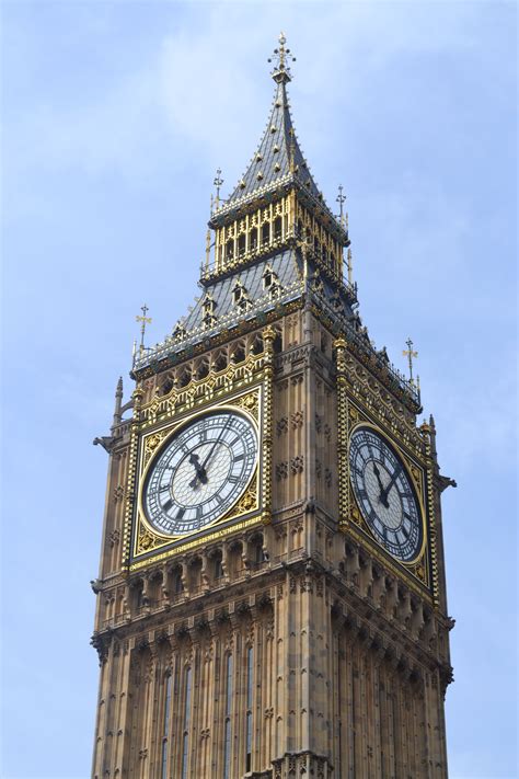 Elizabeth Tower Big Ben In City Of Westminster Greater London London