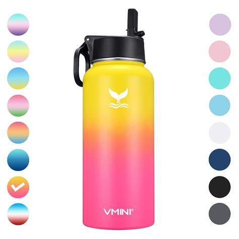 Water Vmini Bottle Oz Steel Stainless Insulated Vacuum Mouth