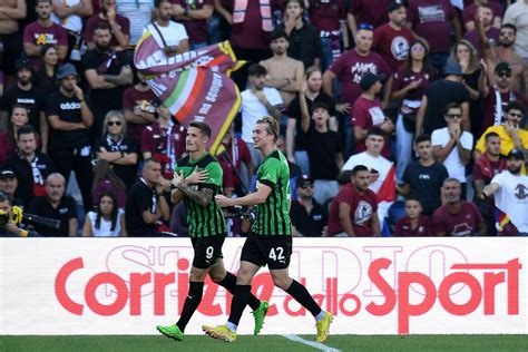 Sassuolo Salernitana 5 0 Gli Emiliani Travolgono I Granata La Cronaca