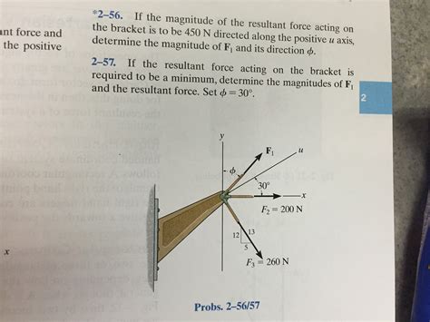 Statics 23637 Determine The Magnitude Of The Resultant Force Images