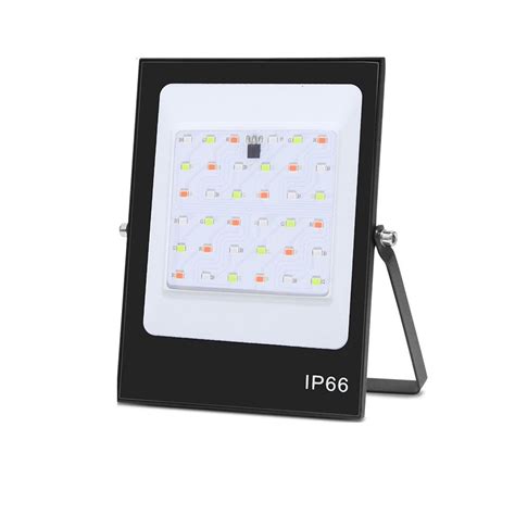 Ultra Thin Rgb Led Floodlight Remote Control W W W W