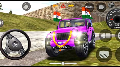 MAHINDRA THAR GAME MAHINDRA THAR GAME 44 CAR INDIAN SIMULATOR