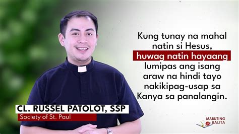 Mabuting Balita L Nobyembre Biyernes Ng Ika Linggo Sa