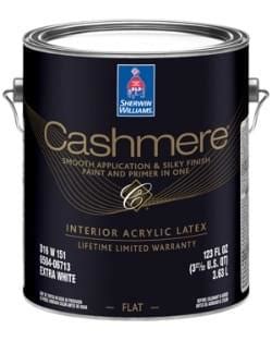 Cashmere Interior Acrylic Latex By Sherwin Williams