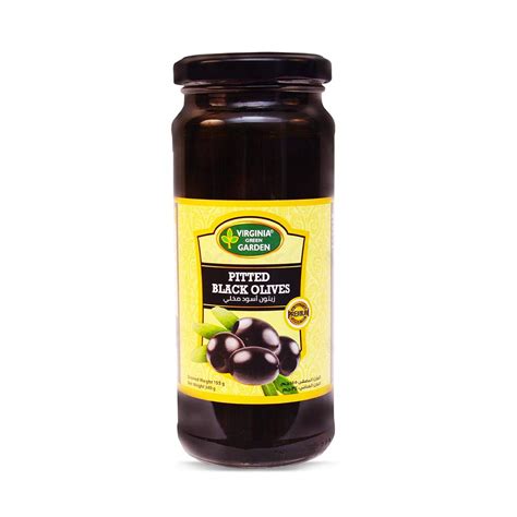 Virginia Green Garden Sliced Black Olives G Shopee Malaysia