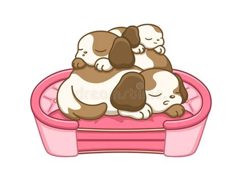 Cartoon Sleeping Dog Stock Illustrations – 2,327 Cartoon Sleeping Dog ...