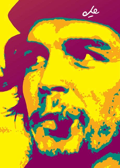 Che Guevara V Pop Art Poster By Taurungka Graphic Design Displate