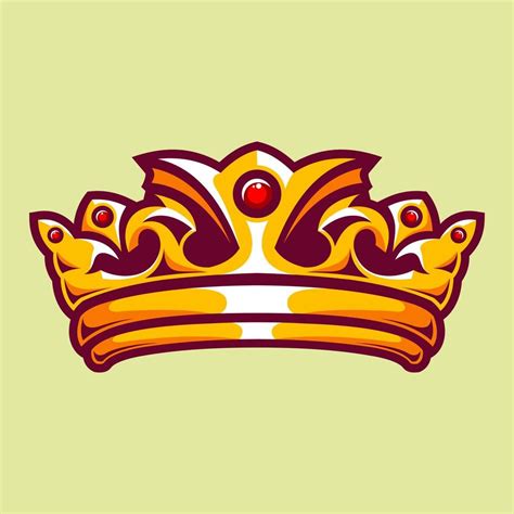 Illustration design gold crown vector 15324658 Vector Art at Vecteezy