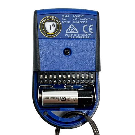 ELSEMA PENTACODE PCK43302 - 2 Button Remote | Free Shipping* 