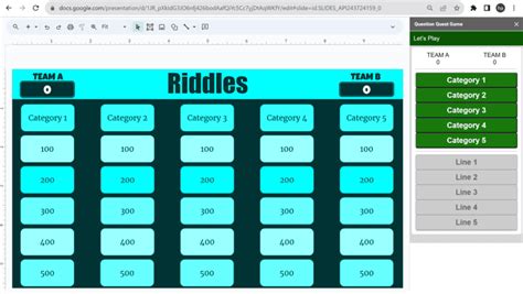 Jeopardy Game Maker Online | Free Google Slides Template - smoothslides.com