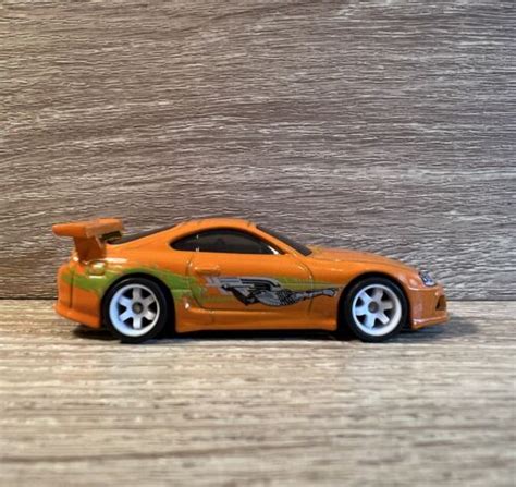 Hot Wheels Fast And Furious Toyota Supra Custom Real Rider Rubber Tyres