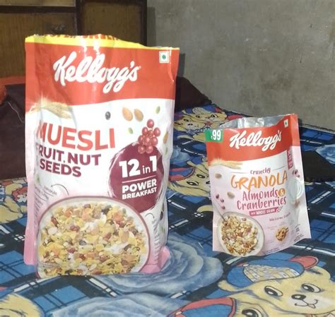 Kellogg S Muesli With Fruit Nut Seeds G Pack Granola