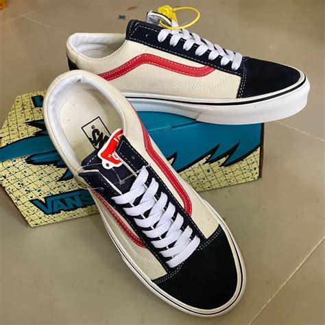 Vans Old Skool ดำ คลาสสิค 100 Made In Vietnam ยอดฮิต ลดราคาพิเศษ ของแถม