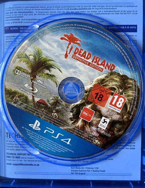 Dead Island Definitive Collection Sony Playstation 4 2016 For Sale Online Ebay