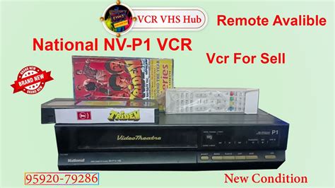 Vcr For Sale National NV P1 Vcr Remote Available Cash On Delivery