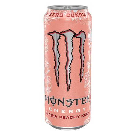 Monster Energy Ultra Peachy Keen Gazowany Napój Energetyzujący 500 Ml Torimpex Toruń