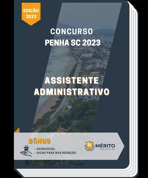 Apostila Assistente Administrativo Concurso Penha Sc M Rito