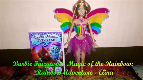 Barbie Fairytopia Magic Of The Rainbow Rainbow Adventure Elina Dvd