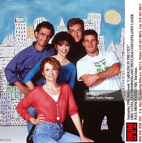 9/19/96- Hollywood Ca- "Caroline In The City" Cast Eric Lutes,Lea ...