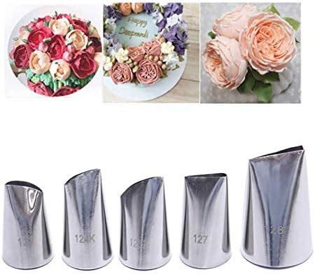 Amazon Fantasyday Piece Stainless Steel Rose Flower Piping Tips