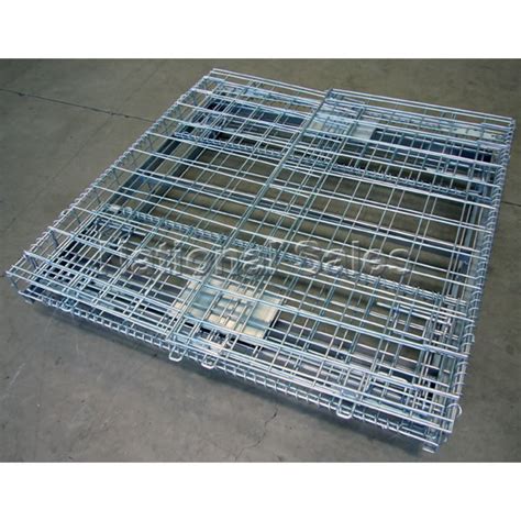 Pallet Cage - Pallet Cages and Stillage cages | Wire Mesh Storage Cages : Stackable Mesh Cages ...