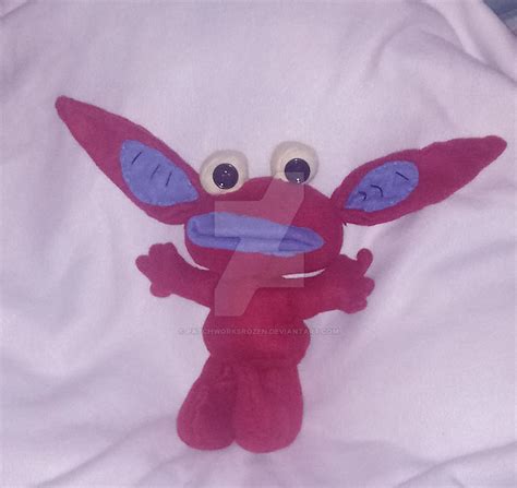 Ickis Plushie by PatchWorksRozen on DeviantArt