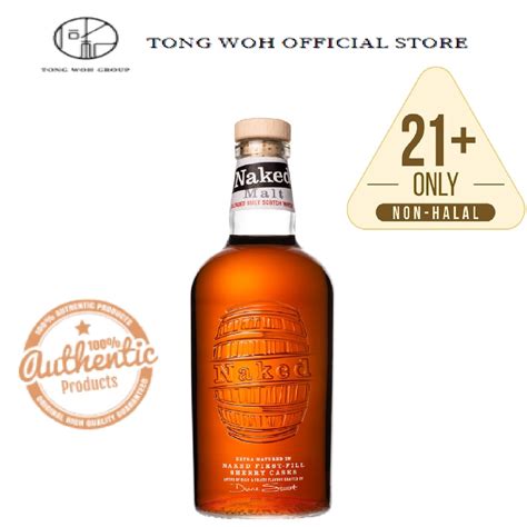 The Naked Malt Blended Scotch Whisky Ml Shopee Malaysia