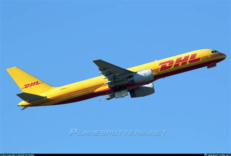 G DHKX DHL Aviation Boeing 757 23APF Photo By Ronald Vermeulen ID