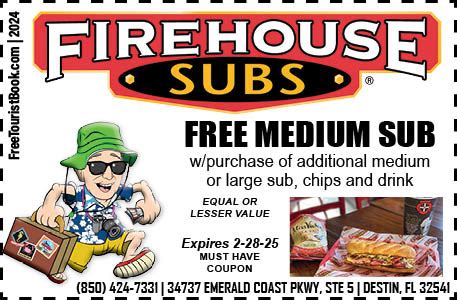 Firehouse Subs | Destin, Florida Coupons