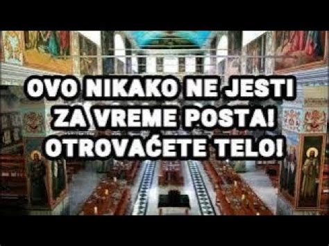 Ovo Nikako Ne Smete Da Jedete Kad Postite Samo Ete Otrovati Telo Ovo