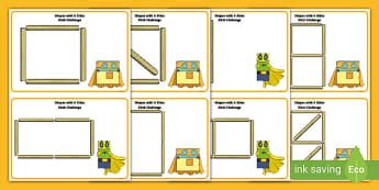 Shapes With Sides Schemes Of Learning Autumn Eyfs Page