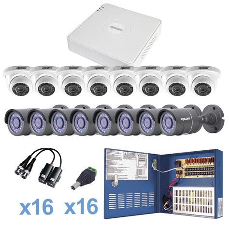 Epcom Kit De Vigilancia De C Maras Cctv Canales Kestxlt B Ew