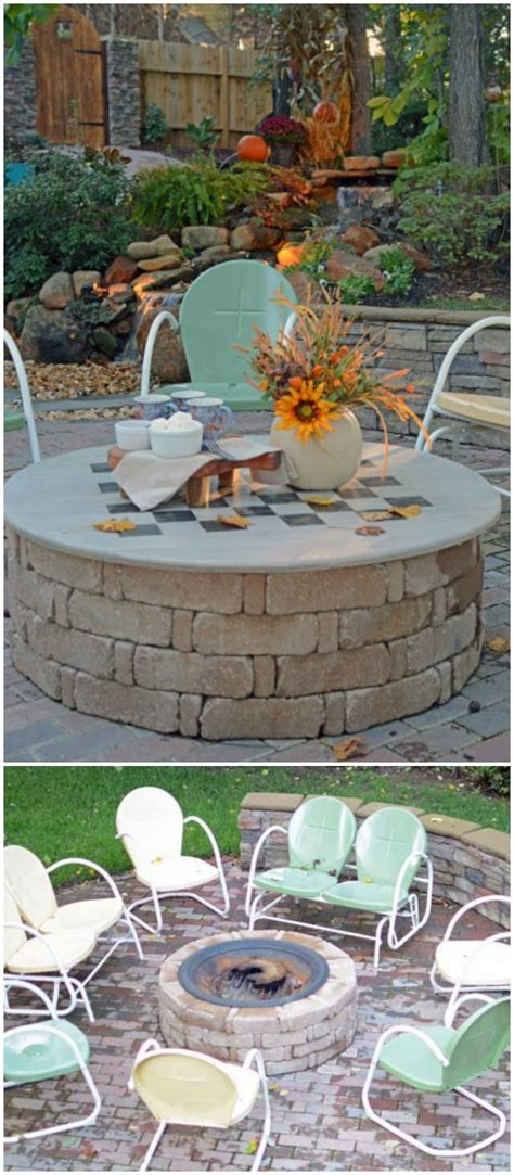 57 Creative DIY Fire Pit Ideas For Backyard - DIYnCrafty