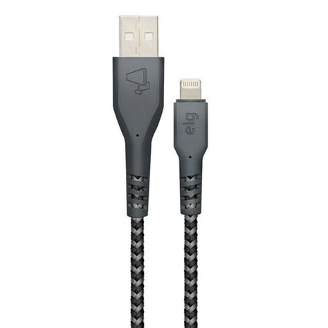 Cabo USB Lightning Elg L810BL 1 Metro Nylon Balístico 12W 2 4A