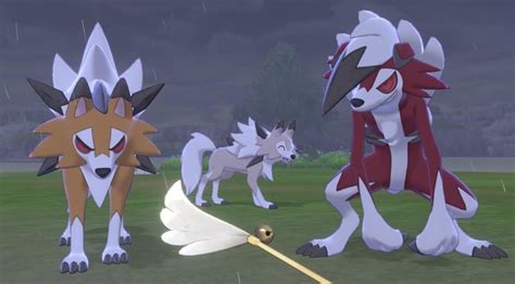 Couldnt Wait To Get All Three Forms Of Lycanroc With Isle Of Armor