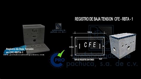 Registro De Baja Tensión En Cfe Rbta1 Ficha Técnica Youtube