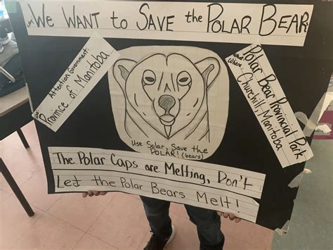 Greenway School Students Rally to Protect Polar Bears - CPAWS Manitoba