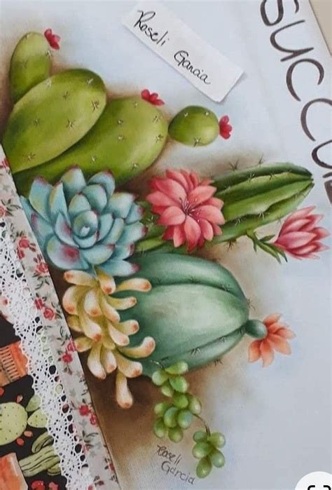 Cactus Drawing Cactus Painting Canvas Crafts Art Journal Inspiration