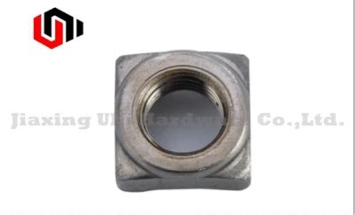 Fastener Nut DIN928 Square Weld Nuts Square Nut Stainless Steel Zine