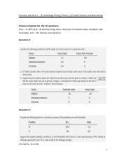 Arbitrage Pricing Fixed Income Derivatives Practice Exercise