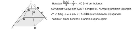 Uzay Geometri Dik Piramit Ve Dik Prizma Rnek