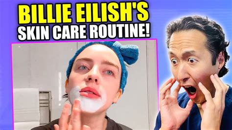 Plastic Surgeon Reacts To Billie Eilish S Skin Care Routine YouTube