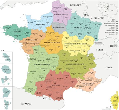 Carte De France Altoservices