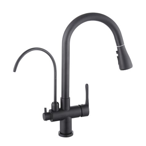 Purification Kitchen Faucets Pull Out Kitchen Water Filter Tap 3 Way