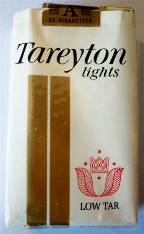 Tareyton Lights Low Tar Filter Kings Vintage American Cigarette Pack