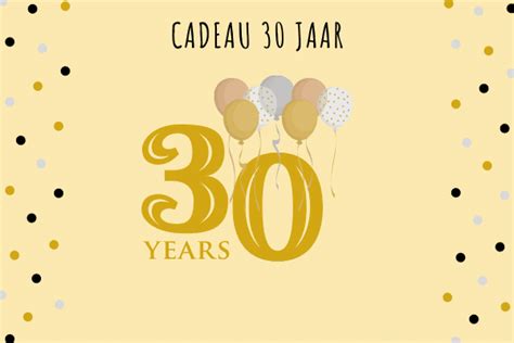 22x Cadeau 30 Jaar Origineel Verjaardagscadeau Voor 30 Jarige