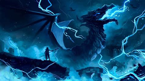 Lightning Dragon Wallpaper