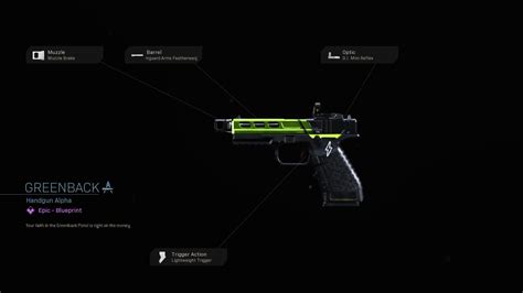 Greenback Cod Warzone And Modern Warfare Weapon Blueprint Call Of Duty