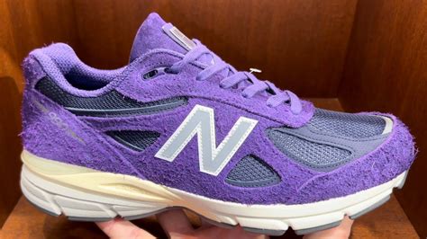 New Balance 990v4 Teddy Santis Plum Purple Shoes YouTube